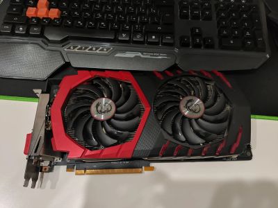 Лот: 24386623. Фото: 1. 8Gb MSI GTX 1070 Gaming Z. Видеокарты