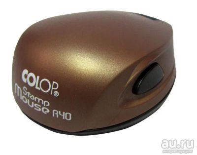 Лот: 14071843. Фото: 1. Colop Stamp Mouse R40 (цвет: бронза... Печати, штампы, оснастки