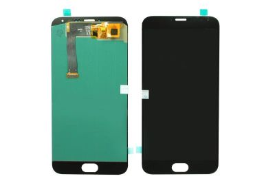Лот: 9631382. Фото: 1. Дисплей Meizu MX5 + тачскрин черный... Дисплеи, дисплейные модули, тачскрины