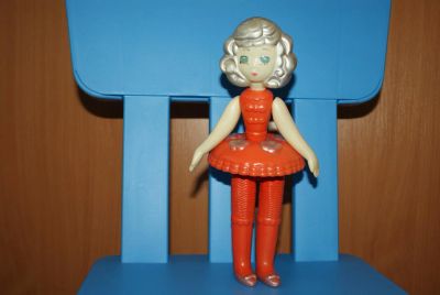 Лот: 4149658. Фото: 1. Кукла "балерина-мальвина" из 80-х. Куклы