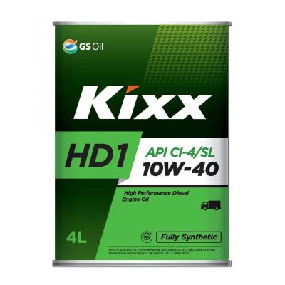 Лот: 20068485. Фото: 1. KIXX D1 HD1 10w40 CI-4/E7 1 л... Масла, жидкости