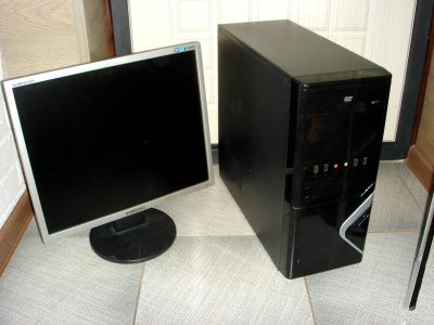 Лот: 19989640. Фото: 1. Игровой i7, 8Гб, SSD 128Gb + HDD... Компьютеры в сборе