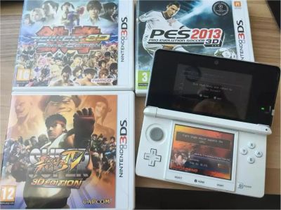 Лот: 7056604. Фото: 1. Консоль Nintendo 3ds + 3игры. Игровые приставки, консоли