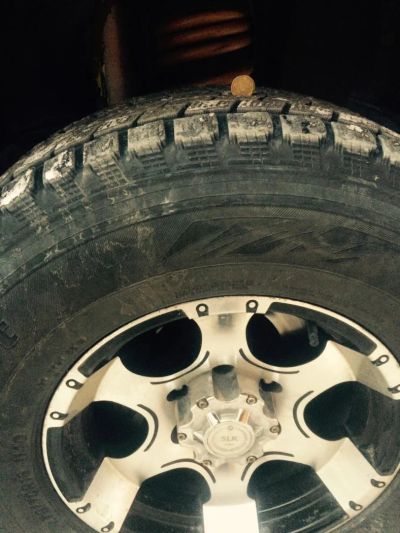 Лот: 5044540. Фото: 1. Шины Hankook 275/70 16R зима липучка. Шины