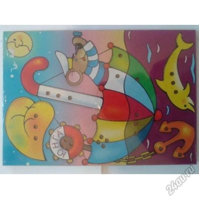 Лот: 5631672. Фото: 1. Шнуровка "Мышонок-морячок" Новое... Развивающие