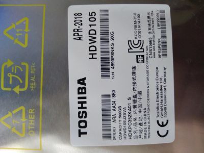 Лот: 14322795. Фото: 1. Жёсткие диски Toshiba 500GB. Жёсткие диски (HDD)