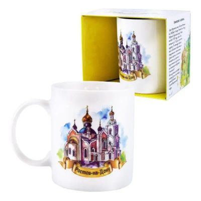 Лот: 24542762. Фото: 1. Кружка ND Play "Города России... Кружки, стаканы, бокалы