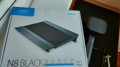 Лот: 20561221. Фото: 1. Подставка для ноутбука N8 BLACK. Системы охлаждения