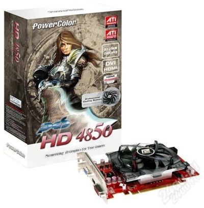 Лот: 827053. Фото: 1. видеокарта powercolor radeon hd... Видеокарты