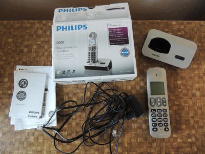 Лот: 7742231. Фото: 1. Philips D5001S. DECT и радиотелефоны