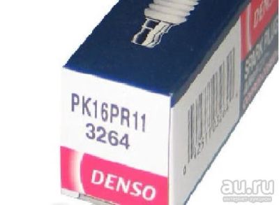 Лот: 10259603. Фото: 1. Свеча зажигания Denso PK16PR11. Электрооборудование