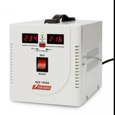 Лот: 25679903. Фото: 1. Стабилизатор Powerman 1500d. Стабилизаторы напряжения, ЛАТР