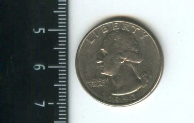 Лот: 16916493. Фото: 1. (№7082) США 25 центов 1993 год... Америка