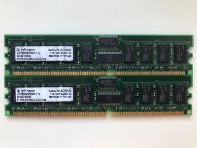Лот: 21522718. Фото: 1. DIMM DDR 512Mb ECC Reg. разных... Оперативная память