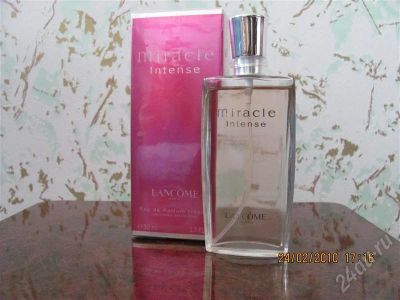 Лот: 361102. Фото: 1. MIRACLE INTENSE. Унисекс парфюмерия
