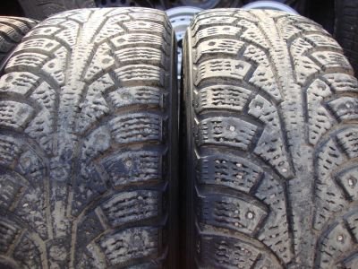 Лот: 4517154. Фото: 1. Зима! 185*70*14*Nokian Hakkapeliitta-5... Шины