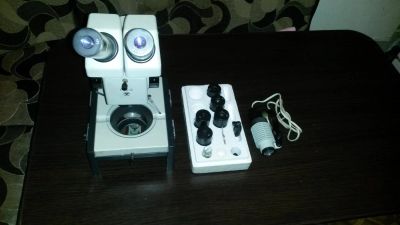 Лот: 4913204. Фото: 1. Микроскоп МБС-9(в отличном состоянии... Микроскопы