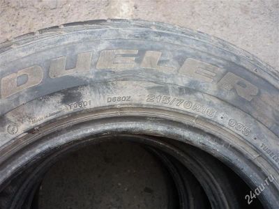 Лот: 2751315. Фото: 1. резя на докатку! 215/70/16 остаток... Шины