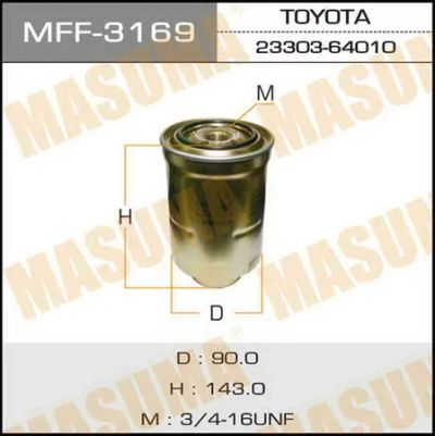 Лот: 18593450. Фото: 1. Фильтр топливный masuma fc-158... Топливная система