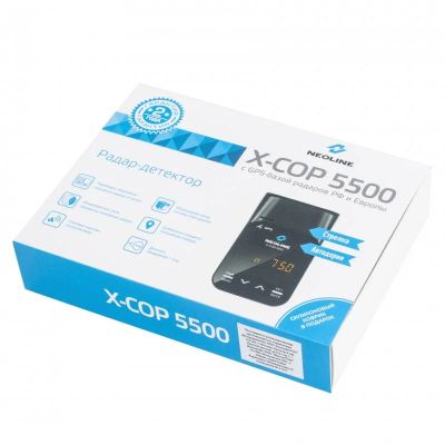 Лот: 14755024. Фото: 1. Радар-детектор Neoline X-Cop 5500... Видеорегистраторы,  радар-детекторы, системы парковки