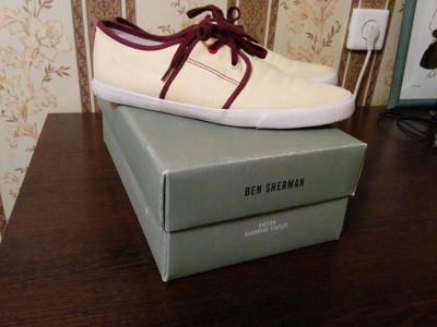 Лот: 4363138. Фото: 1. Кеды Ben Sherman 41 - 41,5 размер... Кеды, кроссовки, слипоны