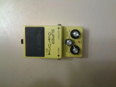 Лот: 5446261. Фото: 1. boss overdrive SD1. Гитарные эффекты и комбоусилители