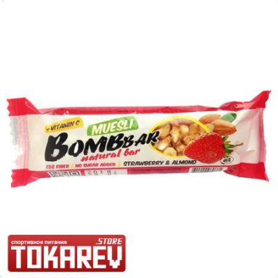 Лот: 11290653. Фото: 1. Диетический батончик Bombbar Muesli... Спортивное питание, витамины
