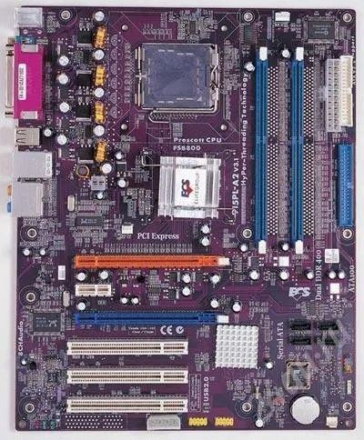 Лот: 555936. Фото: 1. Материнская плата EliteGroup 915PL-A2... Материнские платы