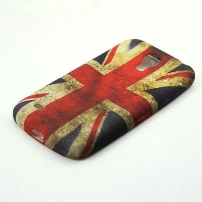 Лот: 3316531. Фото: 1. чехол Retro UK Flag Samsung I9190... Чехлы, бамперы
