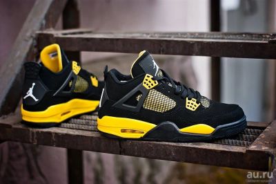 Лот: 17933566. Фото: 1. Кроссовки Nike Air Jordan 4 Retro... Кеды, кроссовки, слипоны