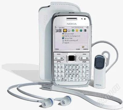 Лот: 964354. Фото: 1. nokia e72 white edition ( есть... Смартфоны