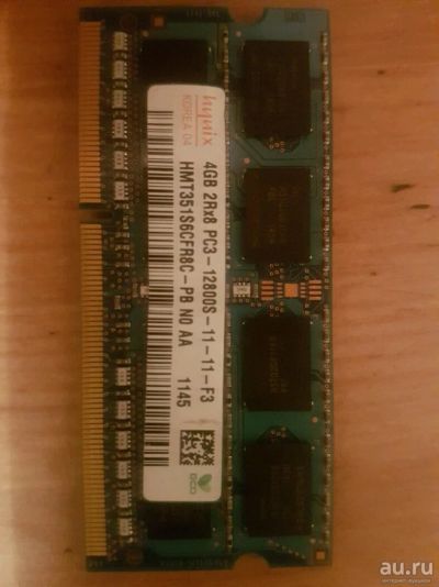 Лот: 10377314. Фото: 1. SO DIMM DDR3 4GB HUNIX. Оперативная память