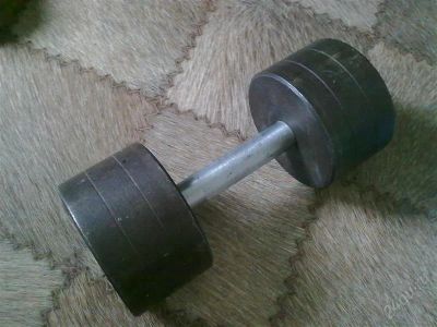 Лот: 922532. Фото: 1. Продам гантель 16кг. Гантели