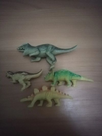 Лот: 19997006. Фото: 1. Коллекция игрушек. Динозавры(4... Игрушки