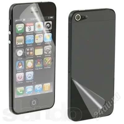 Лот: 2497295. Фото: 1. пленка перед+зад для iphone 5. Защитные стёкла, защитные плёнки