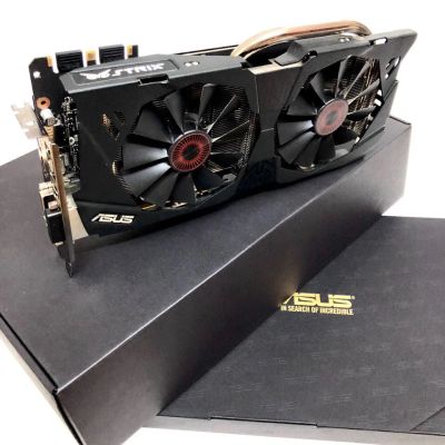 Лот: 11219698. Фото: 1. Игровая карта: Asus GTX 970 Strix... Видеокарты