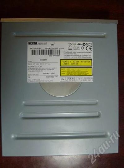 Лот: 239262. Фото: 1. DVD-ROM TEAC DW-552GA. Приводы CD, DVD, BR, FDD