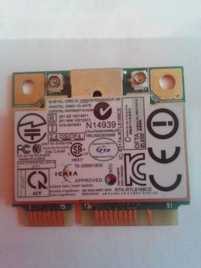 Лот: 11787346. Фото: 1. Wi-Fi модуль для ноутбука Lenovo. Платы расширения, контроллеры, доп. порты