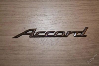 Лот: 1079900. Фото: 1. Эмблема Accord. Кузов