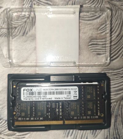 Лот: 23509163. Фото: 1. Оперативная память so-dimm foxline... Оперативная память