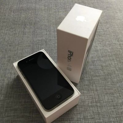 Лот: 5254357. Фото: 1. iPhone 4S 16Gb черный в идеале... Смартфоны