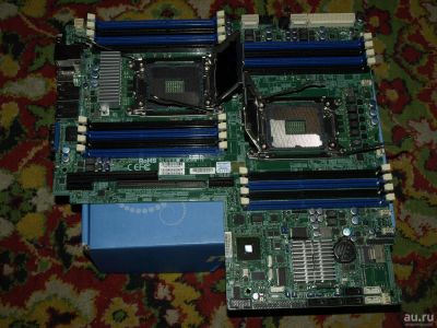 Лот: 9280964. Фото: 1. Материнская плата Supermicro X9DRW-iF... Материнские платы