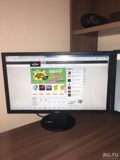 Лот: 13565676. Фото: 1. Монитор Acer V233H. ЖК-мониторы