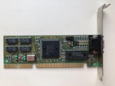 Лот: 25115630. Фото: 1. ISA 512Kb JAX-8237B Trident Microsystems... Видеокарты