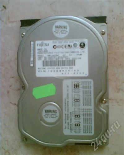 Лот: 458265. Фото: 1. Fujitsu MPG3409AT (40Gb, ATA). Жёсткие диски (HDD)