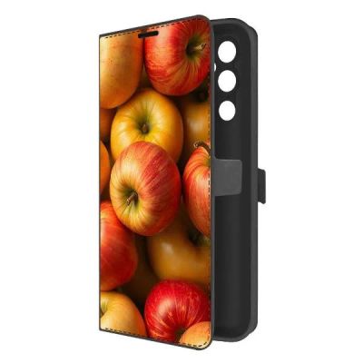 Лот: 25543223. Фото: 1. Чехол Krutoff Eco Book "Яблоки... Чехлы, бамперы