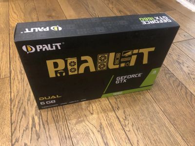 Лот: 18321734. Фото: 1. Видеокарта GeForce GTX 1660. Видеокарты