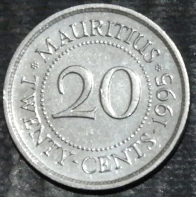 Лот: 18182244. Фото: 1. Экзотика с рубля (56605) Маврикий. Остальные страны