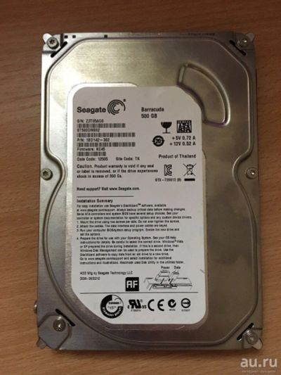 Лот: 10933387. Фото: 1. Жесткий диск Seagate Barracuda... Жёсткие диски (HDD)
