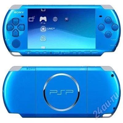 Лот: 923038. Фото: 1. sony psp 3008 Черная. Игровые приставки, консоли